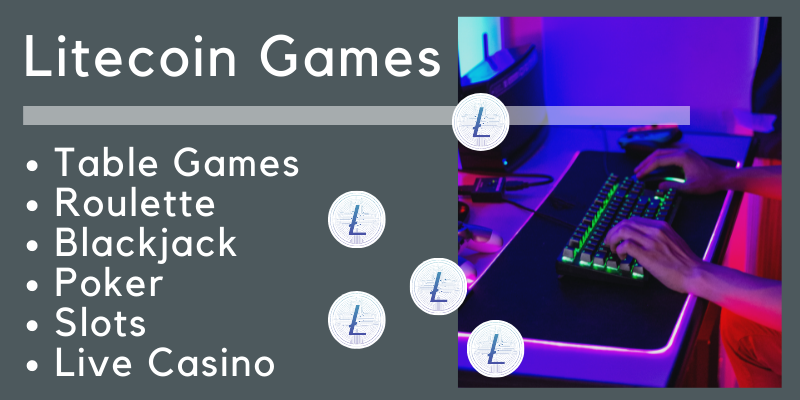Coins with LTC - Litecoin games list