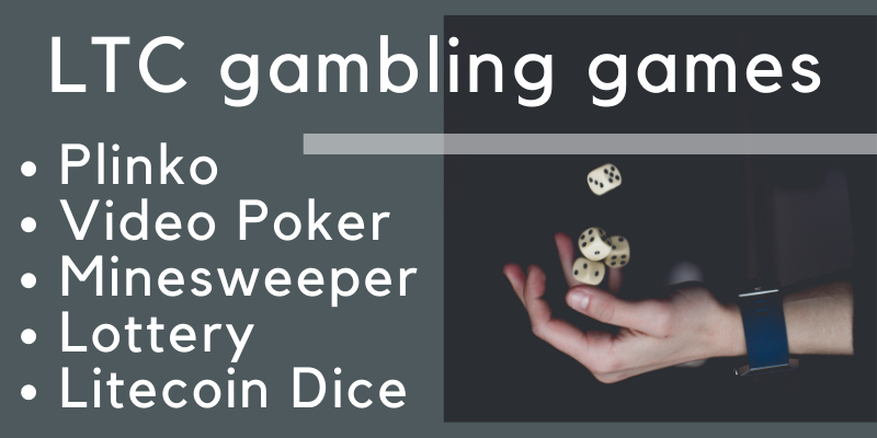 LTC gambling games, dices and hand